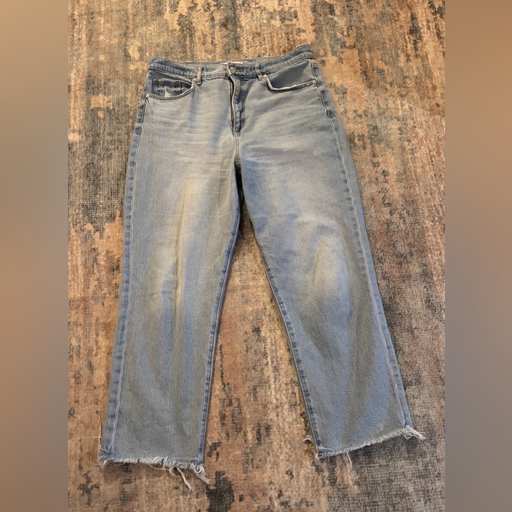 loft Made and Loved The Straight Jeans. Size 12